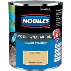 FARBA ALKIDOWA FTALONAL BEŻOWY 0,9l NOBILES