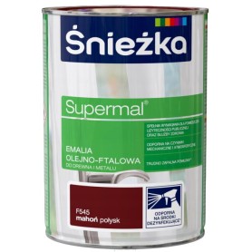 Emalia Olejno-Ftalowa Supermal Mahoń  0,8L