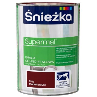 Emalia Olejno-Ftalowa Supermal Mahoń  0,8L