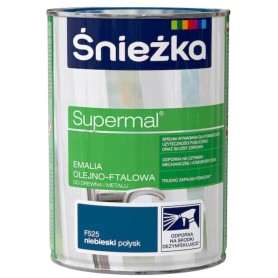 Emalia Olejno-Ftalowa Supermal Niebieska  0,8L