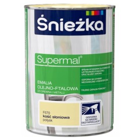 FARBA SUPERMAL EM.FTAL. KOŚĆ SŁONlOWA 0.8L