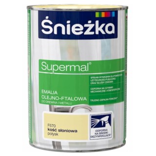 FARBA SUPERMAL EM.FTAL. KOŚĆ SŁONlOWA 0.8L