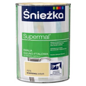 FARBA SUPERMAL EM.FTAL. KREMOWA 0.8L