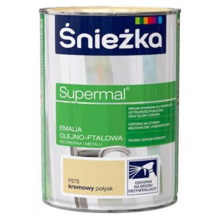 FARBA SUPERMAL EM.FTAL. KREMOWA 0.8L