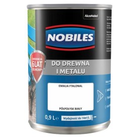 FARBA ALKIDOWA FTALONAL BIAŁY  0.9L NOBILES