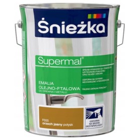 FARBA SUPERMAL EM.FTALOWA ORZECH J.5L