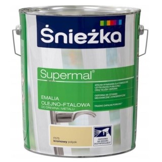 FARBA SUPERMAL EM.FTAL. KREMOWA 10L