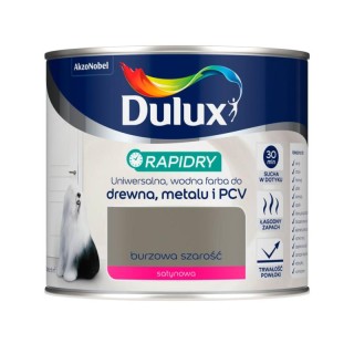 Dulux Rapidry emalia akrylowa burzowa szarość 0,4l