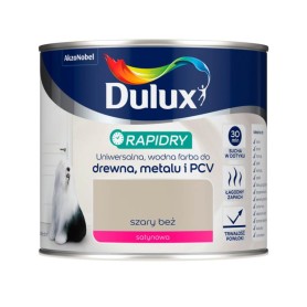 Dulux Rapidry emalia akrylowa szary beż 0,4l