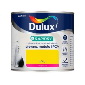 FARBA EMALIA AKRYLOWA ŻÓŁTA 0,4L DULUX RAPIDRY