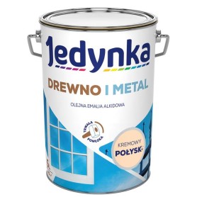 Jedynka Do Drewna I Metalu Kremowa 5L