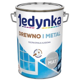 Jedynka Do Drewna I Metalu Popielata Mat  5L