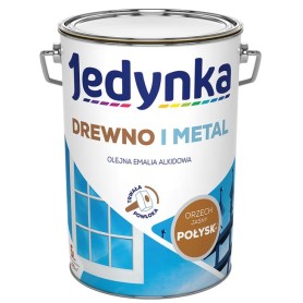 Jedynka Do Drewna I Metalu Orzech Jasny  5L