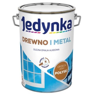 Jedynka Do Drewna I Metalu Orzech Jasny  5L