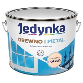 Jedynka Do Drewna I Metalu Kremowa 10L