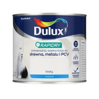 Emalia Akrylowa Dulux Rapidry Biała Mat  0,4L