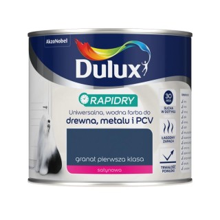 Emalia Akrylowa Dulux Rapidry Granat  Pierwsza Klasa Satynowa 0,4L