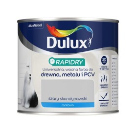 Emalia Akrylowa Dulux Rapidry Szary  Skandynawski Mat 0,4L