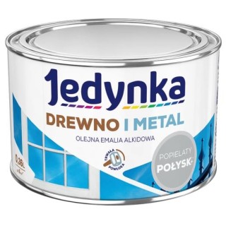 Jedynka Do Drewna I Metalu Popielaty  0,36L