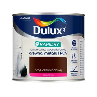 EMALIA AKRYLOWA BRĄZ CZEKOLADOWY SATYNOWY 0.4L DULUX