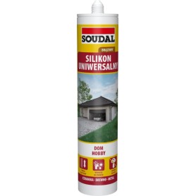 Silikon uniwersalny brązowy 280ml Soudal