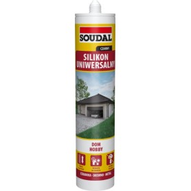 Silikon uniwersalny Soudal 280ml czarny