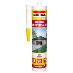 Silikon uniwersalny Soudal 280ml szary