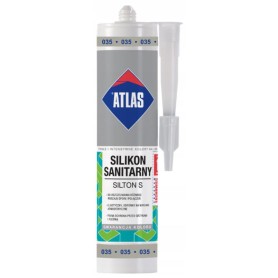 Silikon sanitarny Silton S 035 Szary  280ml Atlas