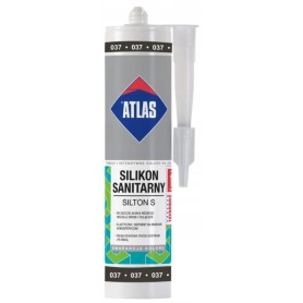 Silikon sanitarny Silton S 037 Grafit  280ml  Atlas