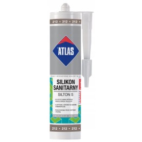 Silikon sanitarny Silton S 212 szarobrązowy 280ml Atlas