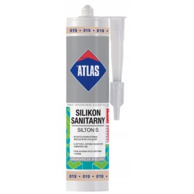 Silikon sanitarny Silton S 019 Jasnobeżowy 280ml Atlas