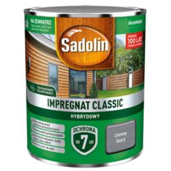 Impregnat Classic Hybrydowy Ciemny Szary 0,75L Sadolin