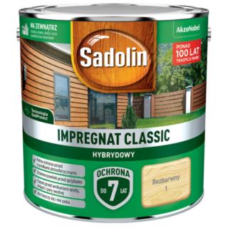 SADOLIN CLASSIC BEZBARWNY 1 2.5L HYBRYDOWY