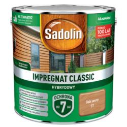 Impregnat Classic Hybrydowy Dąb Jasny 2,5L Sadolin