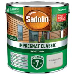 Impregnat Classic Hybrydowy Biały-Kremowy 2,5L Sadolin