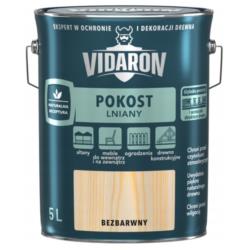 Pokost Lniany Bezbarwny 5L Vidaron