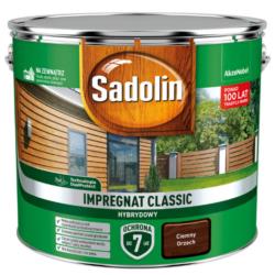 Impregnat Classic Hybrydowy Ciemny Orzech 9L Sadolin