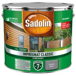 Impregnat Classic Hybrydowy Ciemny Szary 9L Sadolin