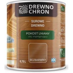 Pokost Lniany Bezbarwny 0,75L Drewnochron