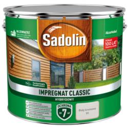 Impregnat Classic Hybrydowy Biały-Kremowy 9L Sadolin