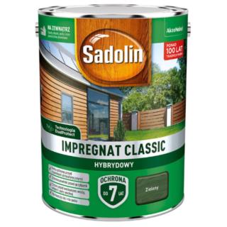 Impregnat Classic Hybrydowy Zielony 4,5L  Sadolin