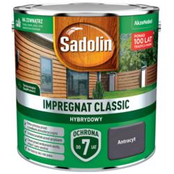 IMPREGNAT HYBRYDOWY SADOLIN CLASSIC ANTRACYT 2,5L