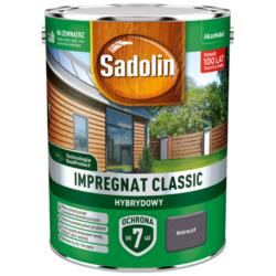 Impregnat Classic Hybrydowy Antracyt 4,5L Sadolin