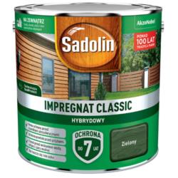 Impregnat Classic Hybrydowy Zielony 2,5L Sadolin