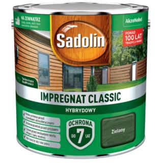 Impregnat Classic Hybrydowy Zielony 2,5L  Sadolin