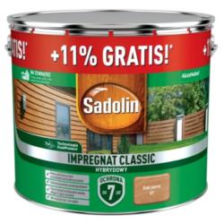 Impregnat Classic Hybrydowy Dąb Jasny 57  10L Sadolin