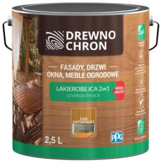 Lakierobejca 2W1 Dąb Naturalny 2,5L Drewnochron