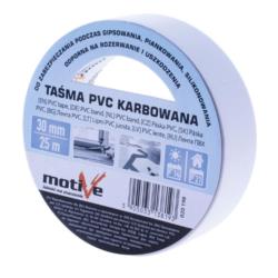 Taśma PVC Karbowana 30mm/25m Motive