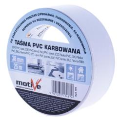 Taśma PVC Karbowana 38mm/25m Motive