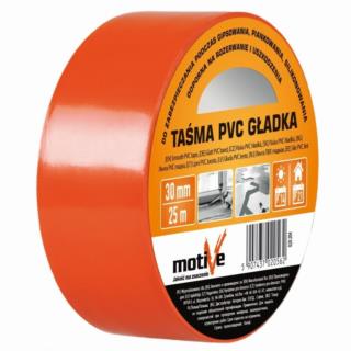 Taśma PVC gładka 30mm/25m Motive